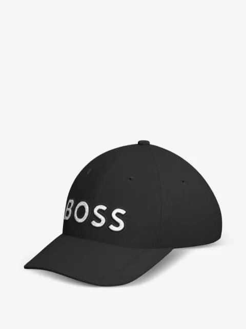 BOSS logo-embroidered baseball cap