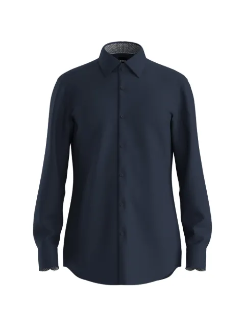 BOSS Camisa com abotoamento