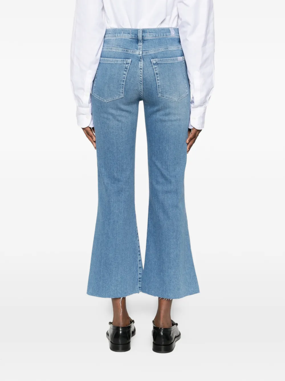 7 For All Mankind Flared jeans Blauw