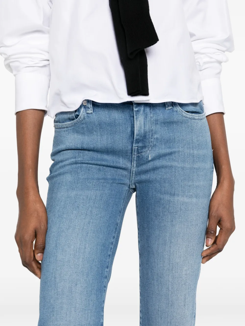 7 For All Mankind Flared jeans Blauw