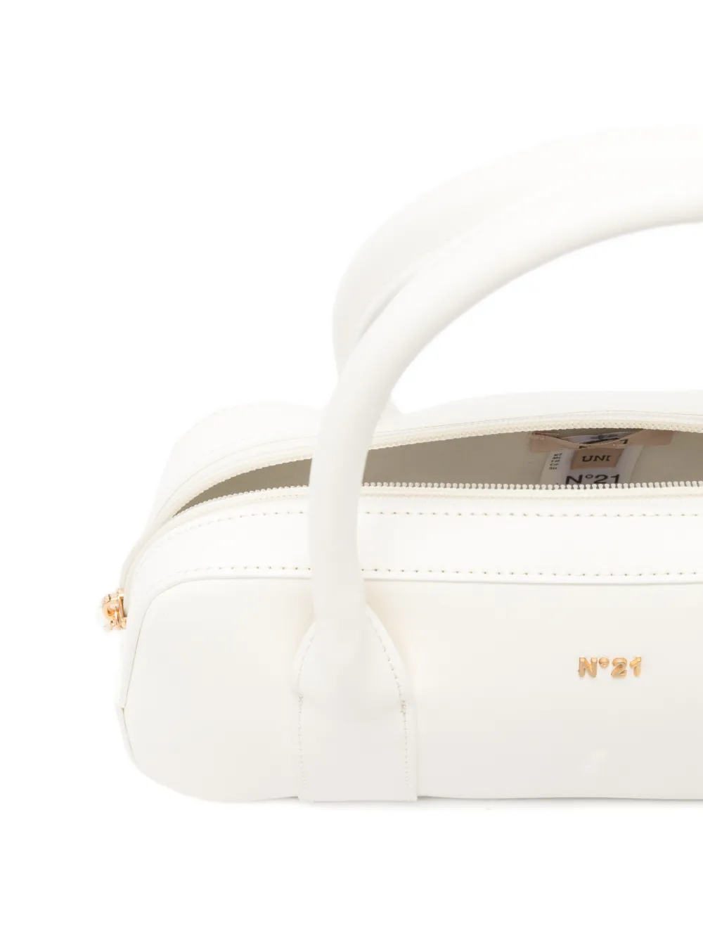 Nº21 Kids Shopper met logo Wit