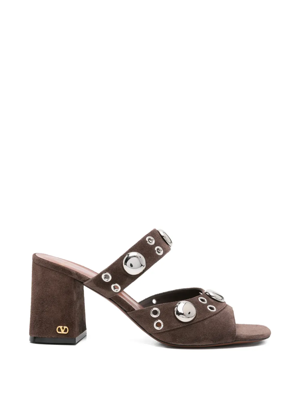 Valentino Garavani Sandalen met ringlets Bruin