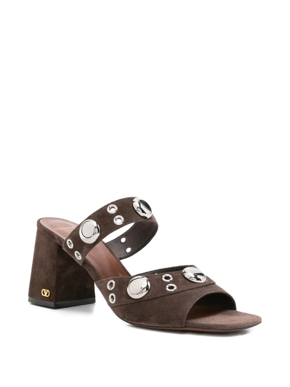 Valentino Garavani Sandalen met ringlets Bruin
