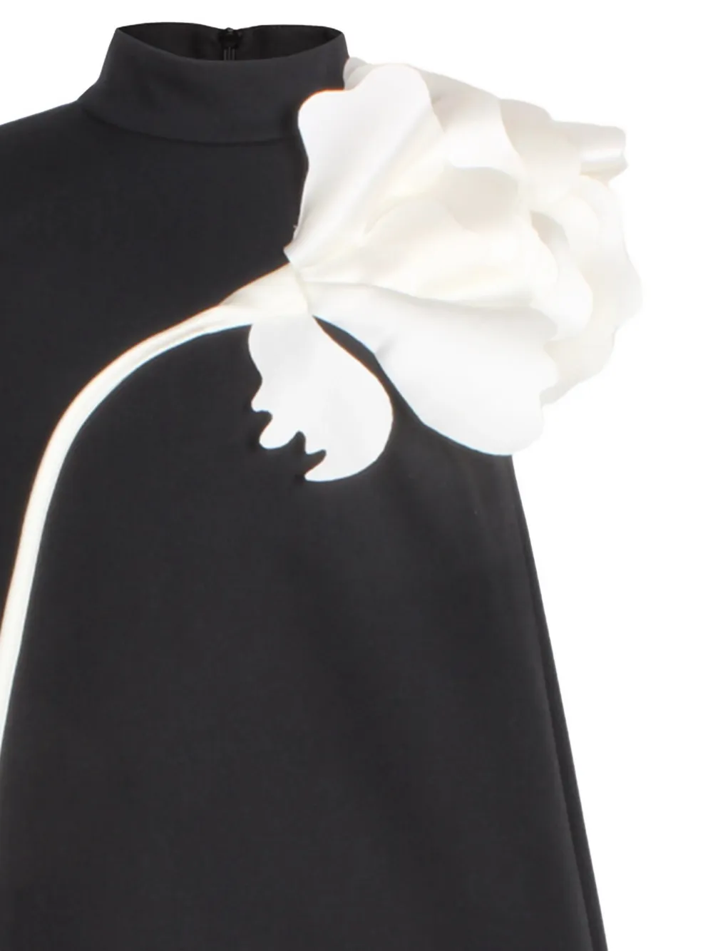 JESSIE AND JAMES KIDS Jurk met bloemenpatch Zwart