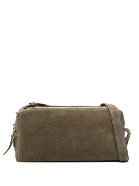 Elleme Trousse suede double-zip shoulder bag
