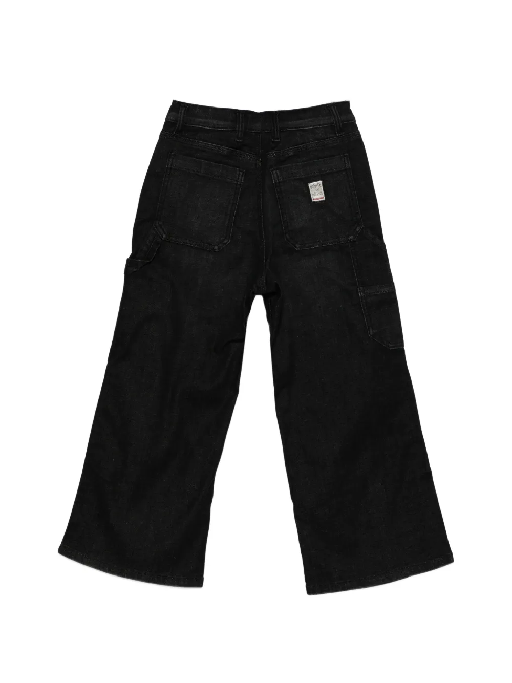 Diesel Kids D-Argix-Work-J low-waist spijkerbroek Zwart