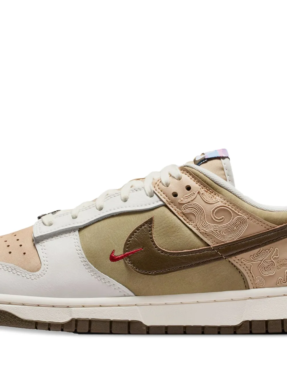  Nike Dunk Low Se lny Patterned Low Sneakers - Neutrals 