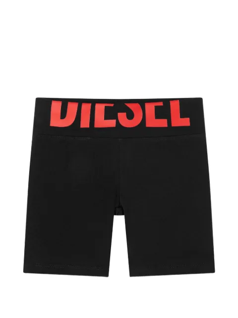 Diesel Kids logo waistband shorts