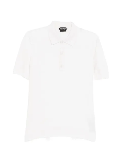 TOM FORD piquet polo shirt