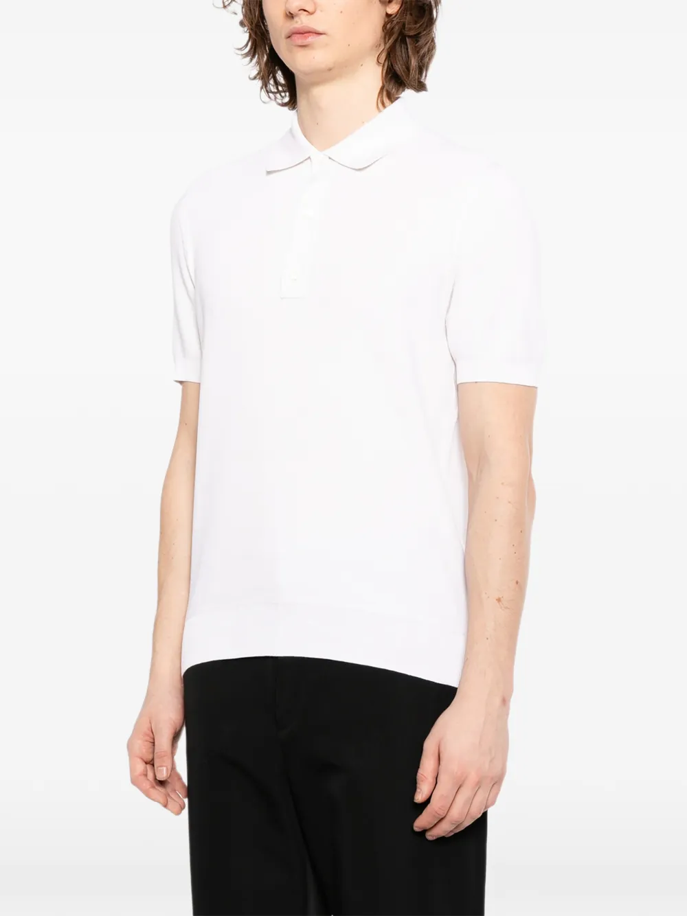 TOM FORD Piqué poloshirt Beige