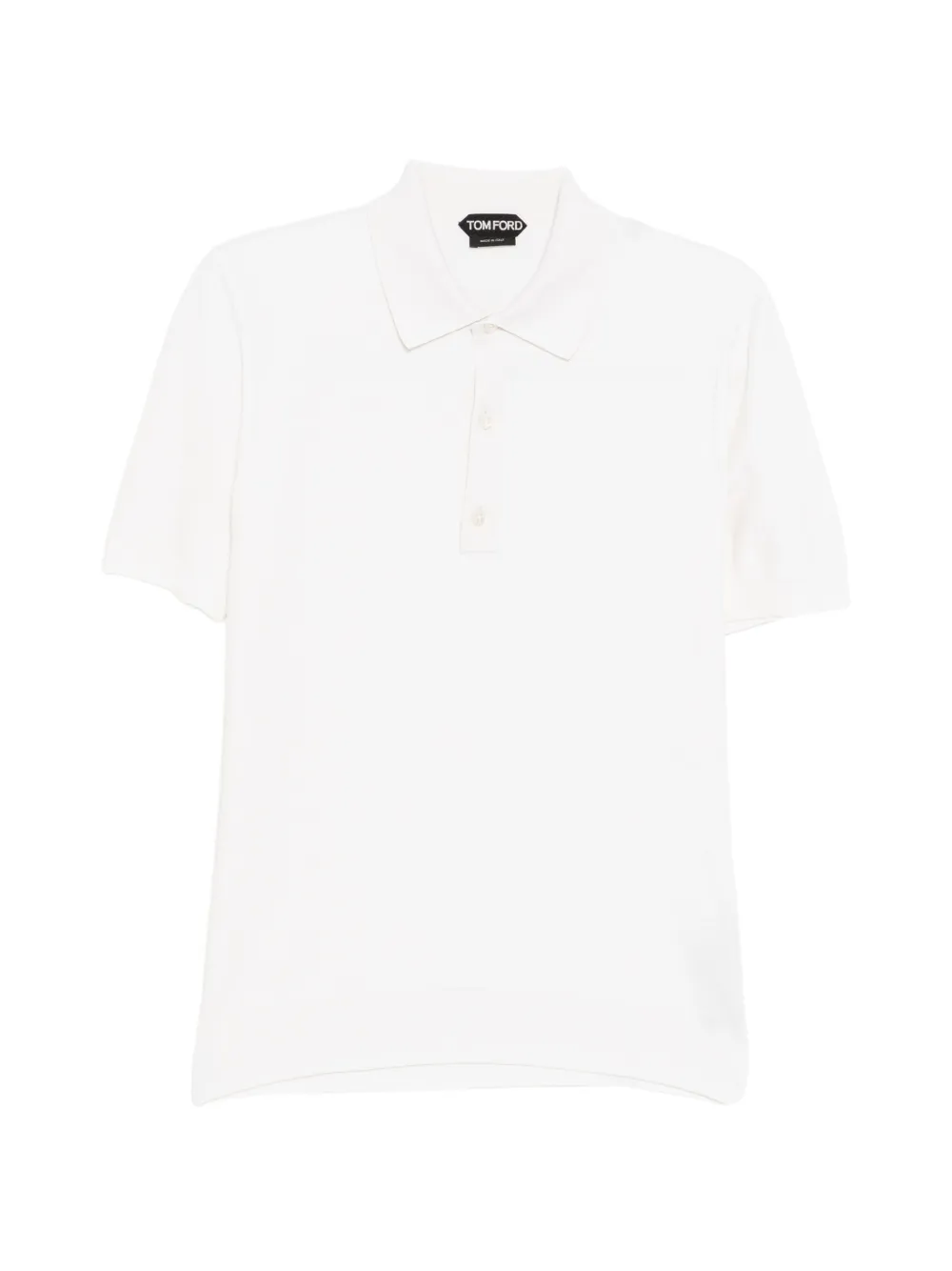 TOM FORD piquet polo shirt - Toni neutri