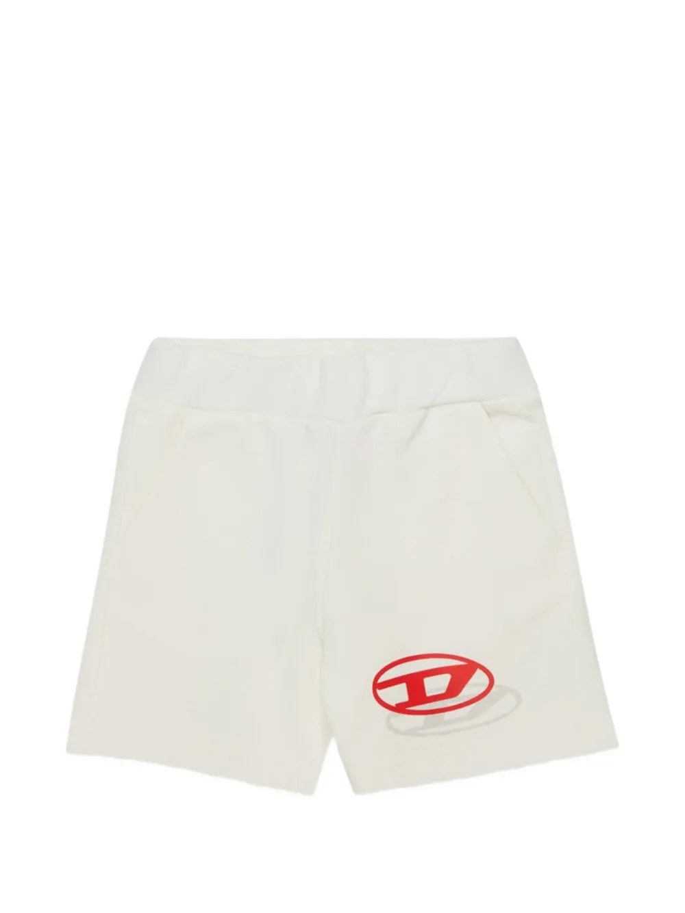 Diesel Kids Shorts set met logoprint Wit