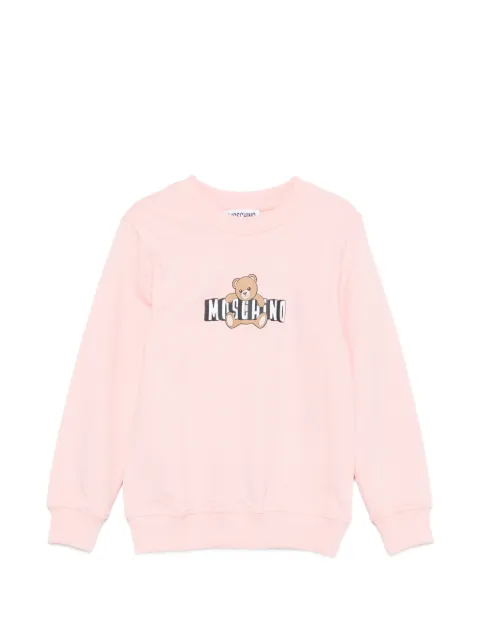 Moschino Kids teddy-print sweatshirt