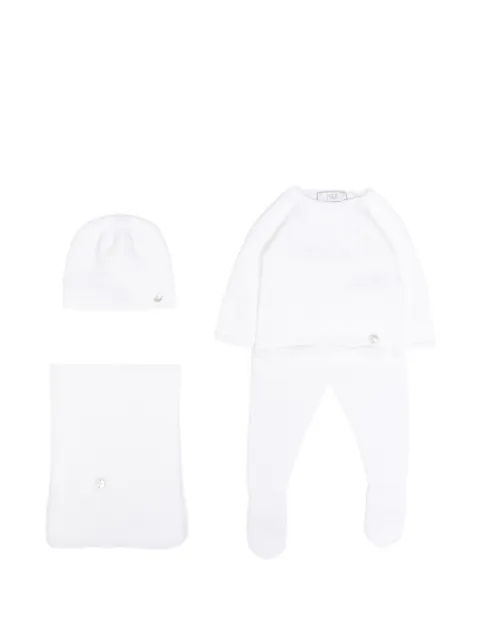 Paz Rodriguez knitted babygrow set (set of four)