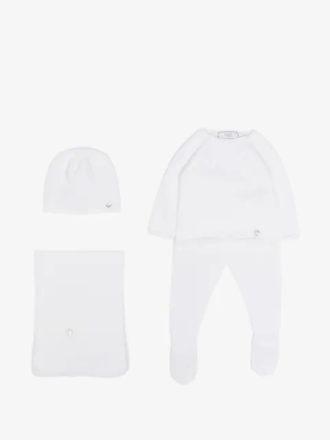 Paz Rodriguez knitted babygrow set (set of four)