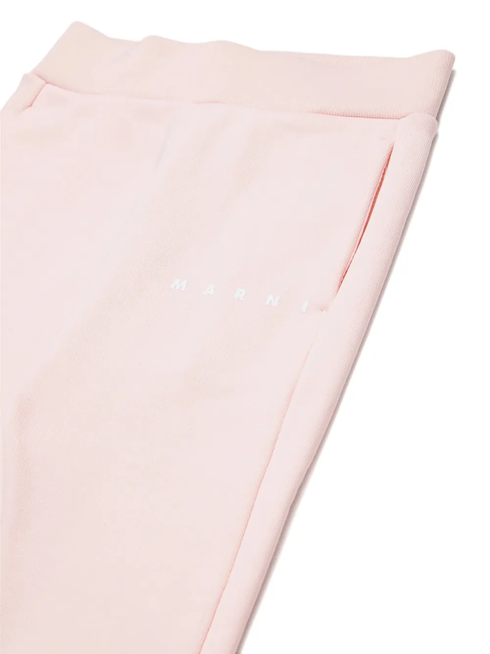 Marni Kids Trainingsbroek met logo Roze