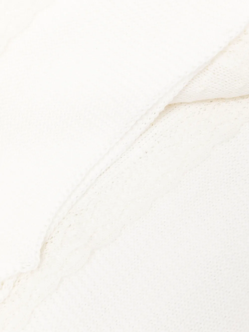  Paz Rodriguez Paz V26 Lace-trim Blanket - Neutrals 