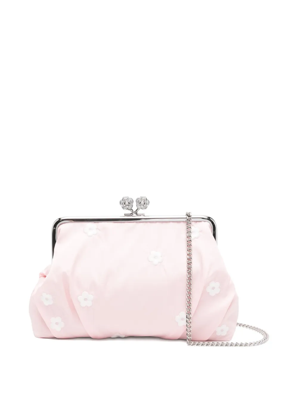 Stella McCartney Kids floral-pattern clutch bag - Rosa