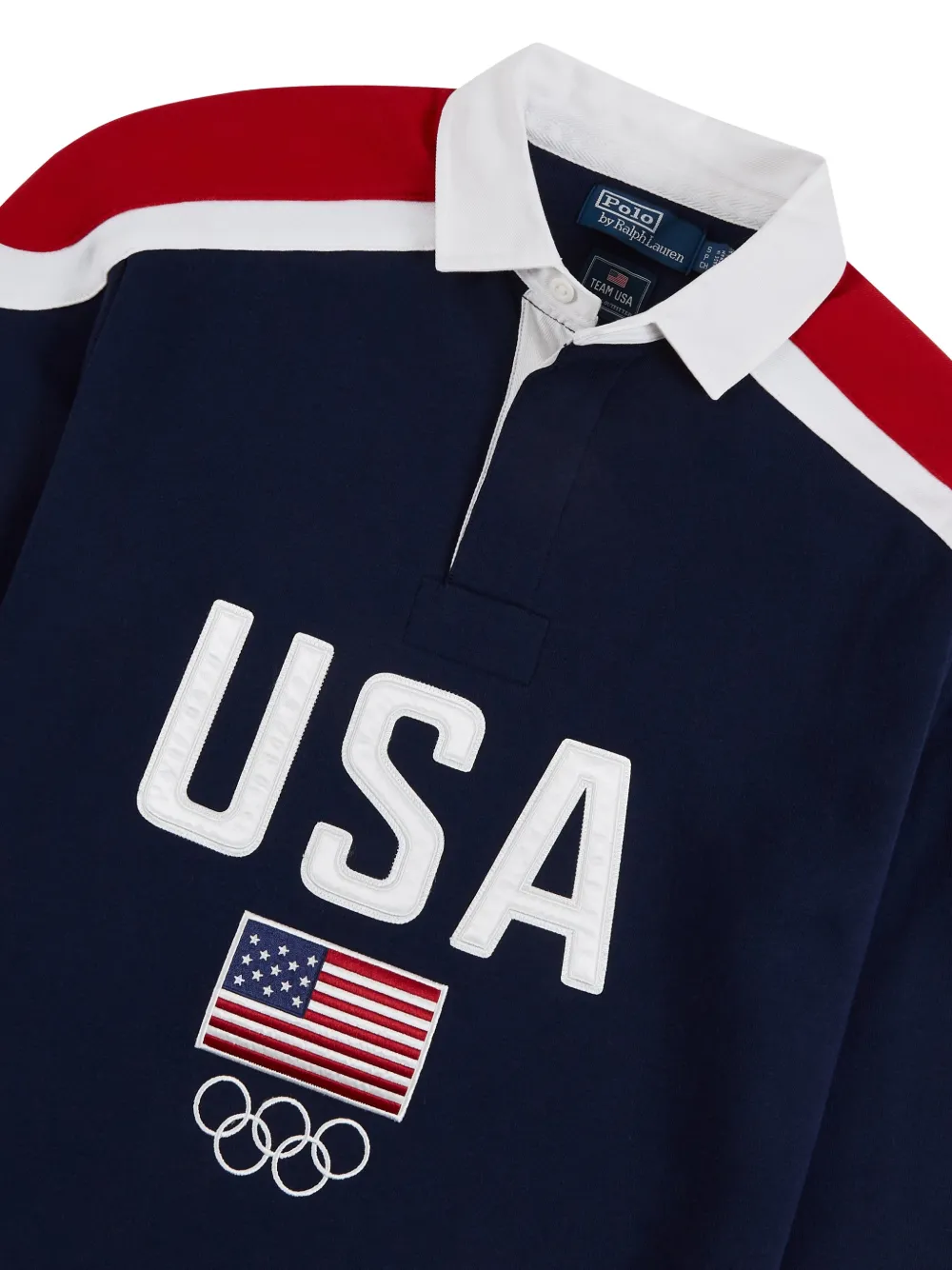 Polo Ralph Lauren Team USA rugby sweater Blauw