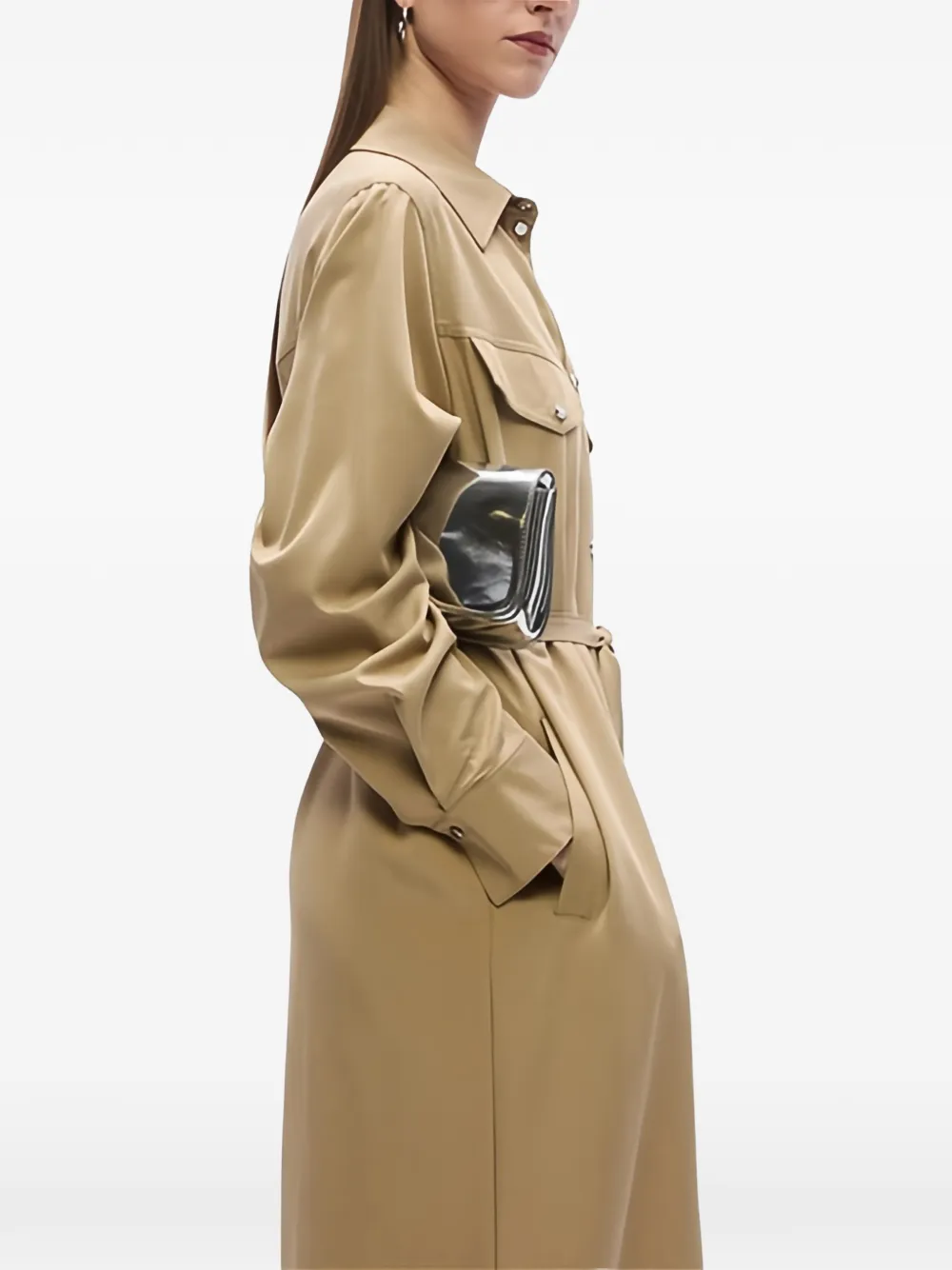 BOSS Blousejurk Beige