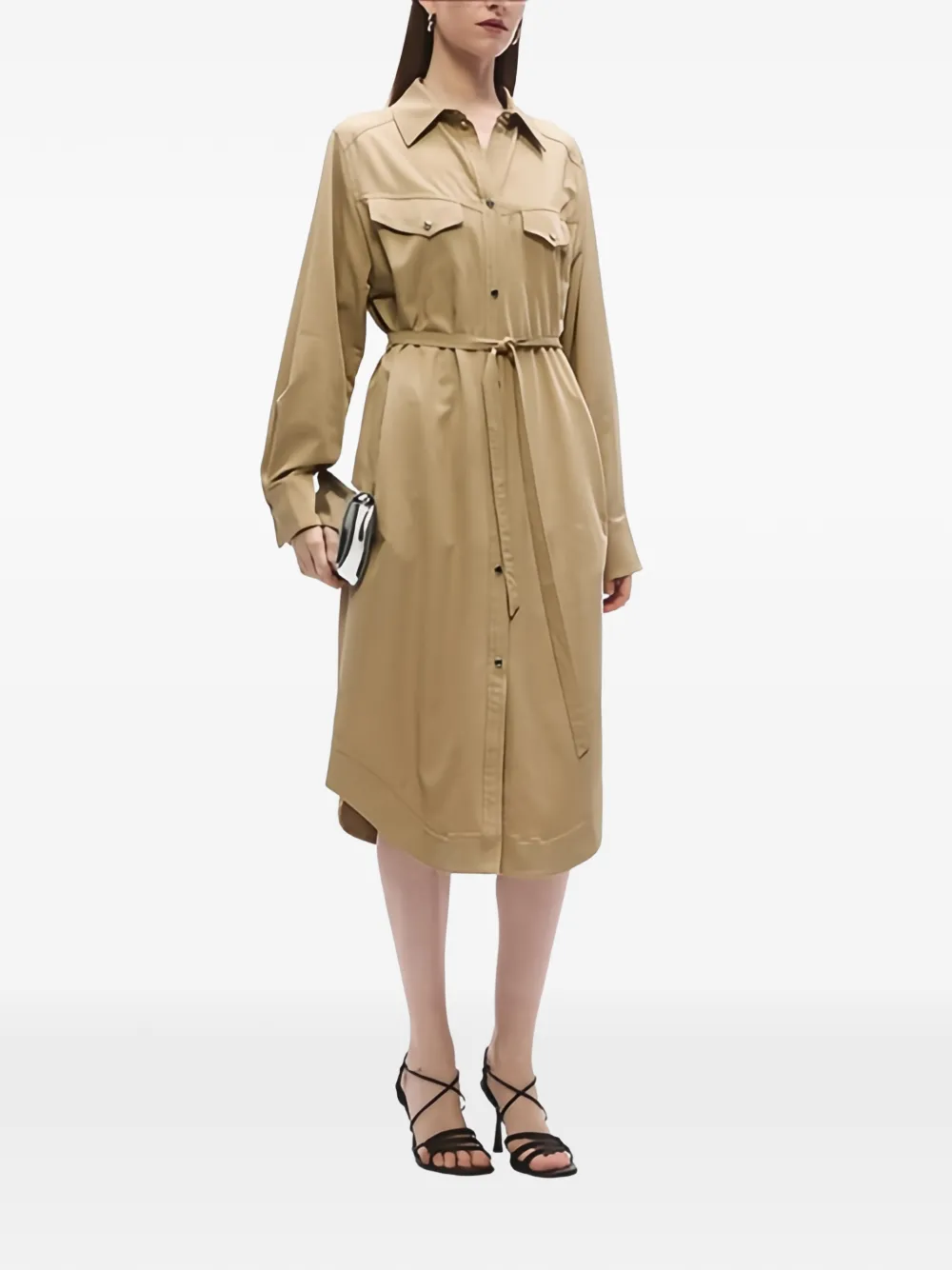BOSS Blousejurk Beige