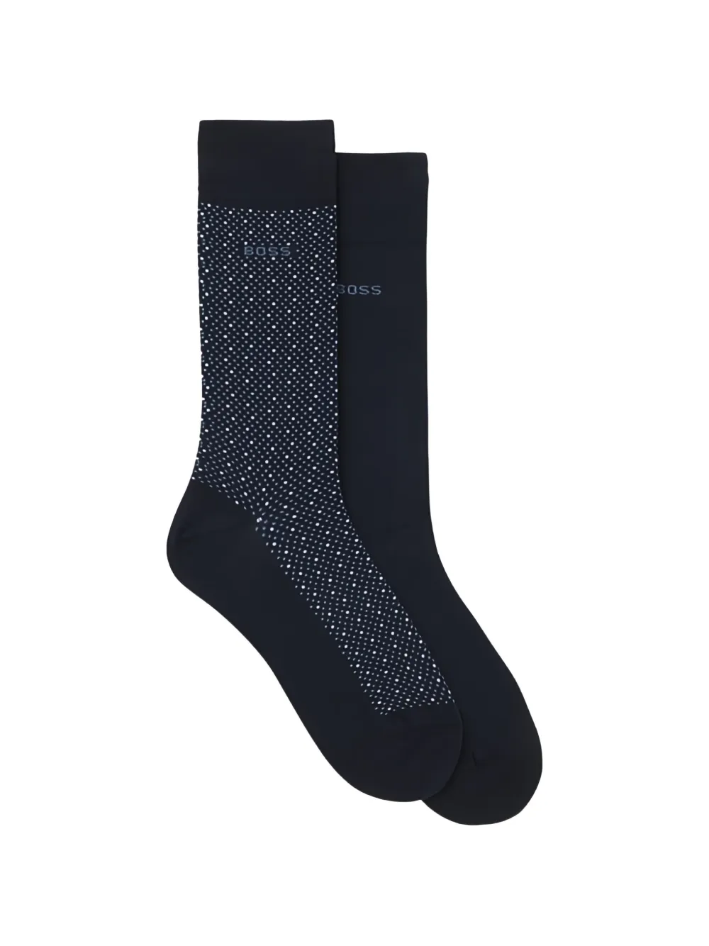 BOSS mini cube socks (pack of two) - Blu