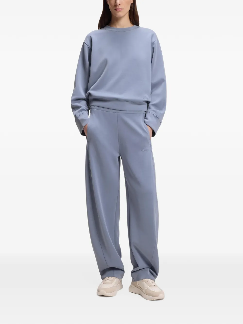 BOSS C_Exandra sweater met lange mouwen Blauw