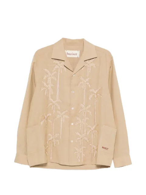 Baziszt palm-tree shirt