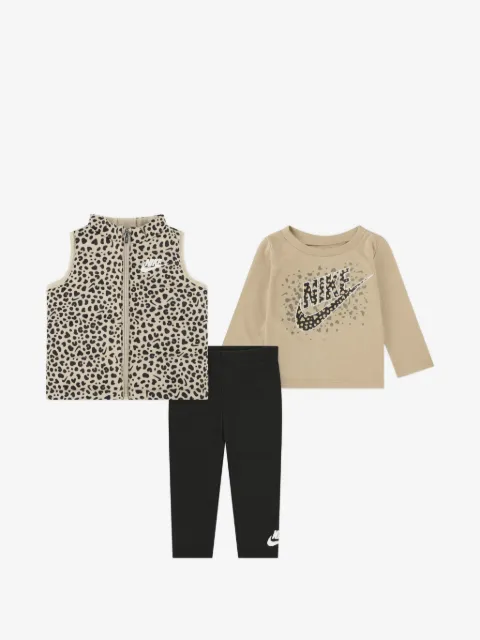 Nike Kids logo-print leggings set (set of three)
