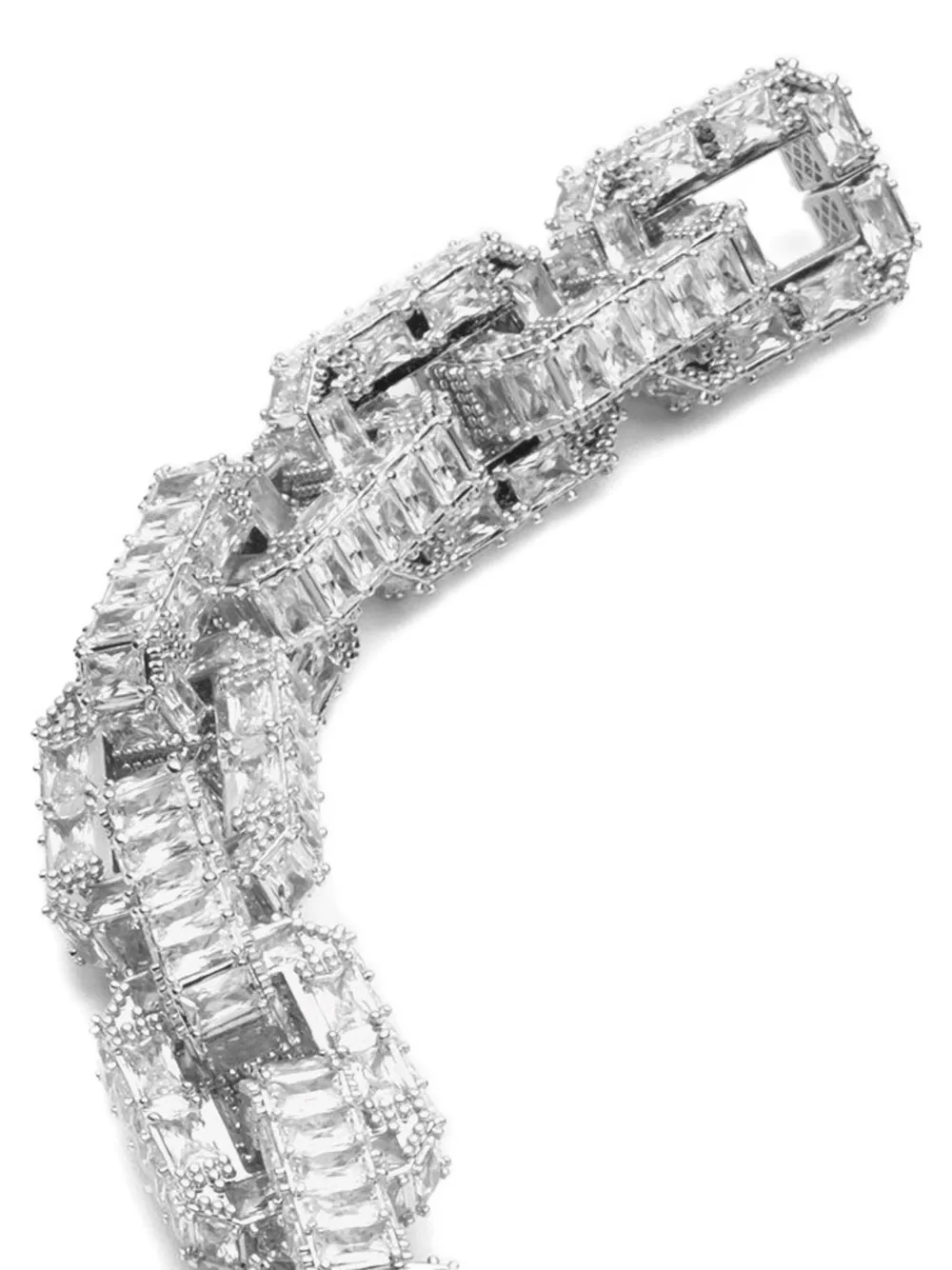  Eddie Borgo Supra Rectangular-shape Bracelet - Silver 