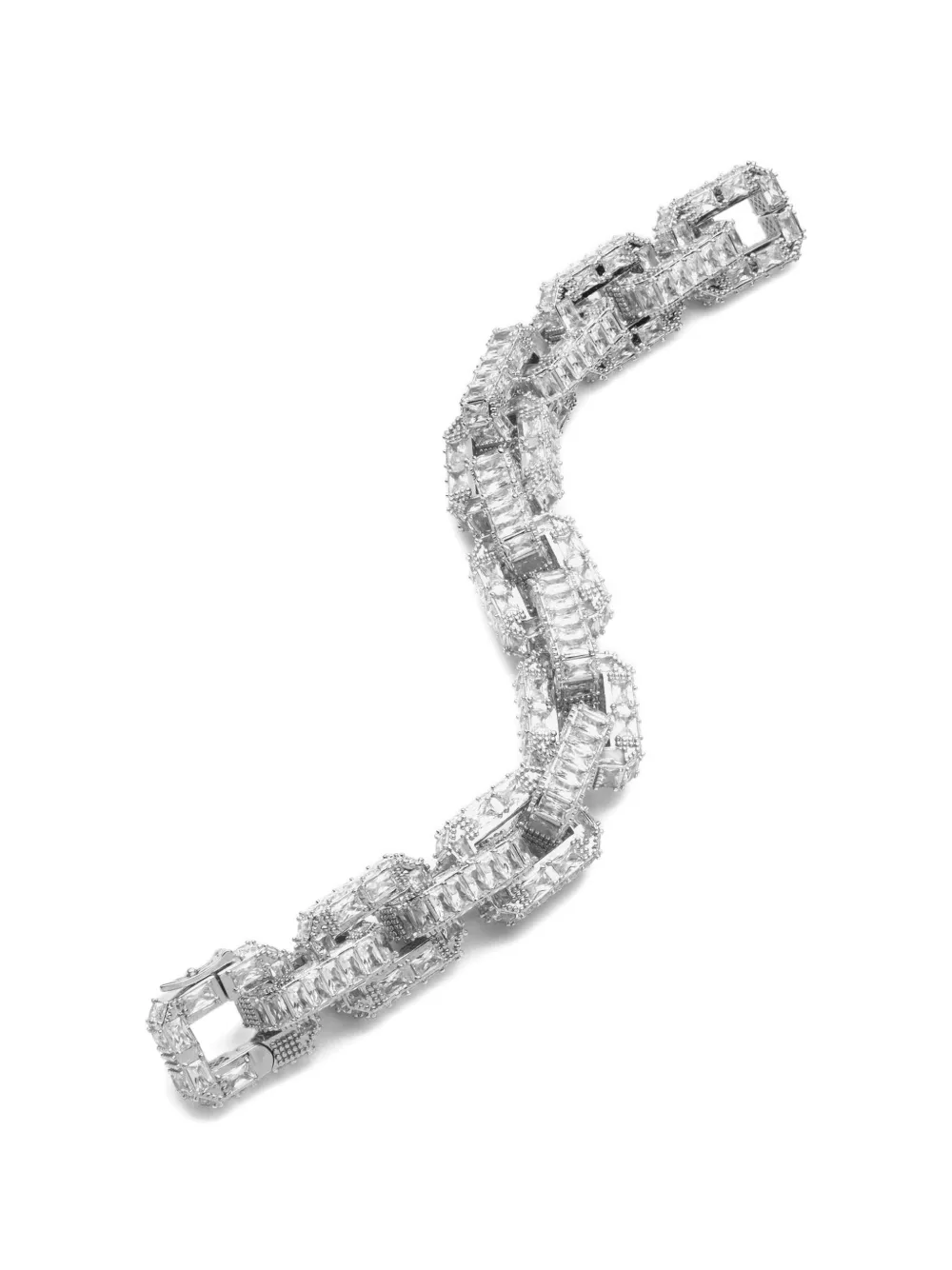  Eddie Borgo Supra Rectangular-shape Bracelet - Silver 