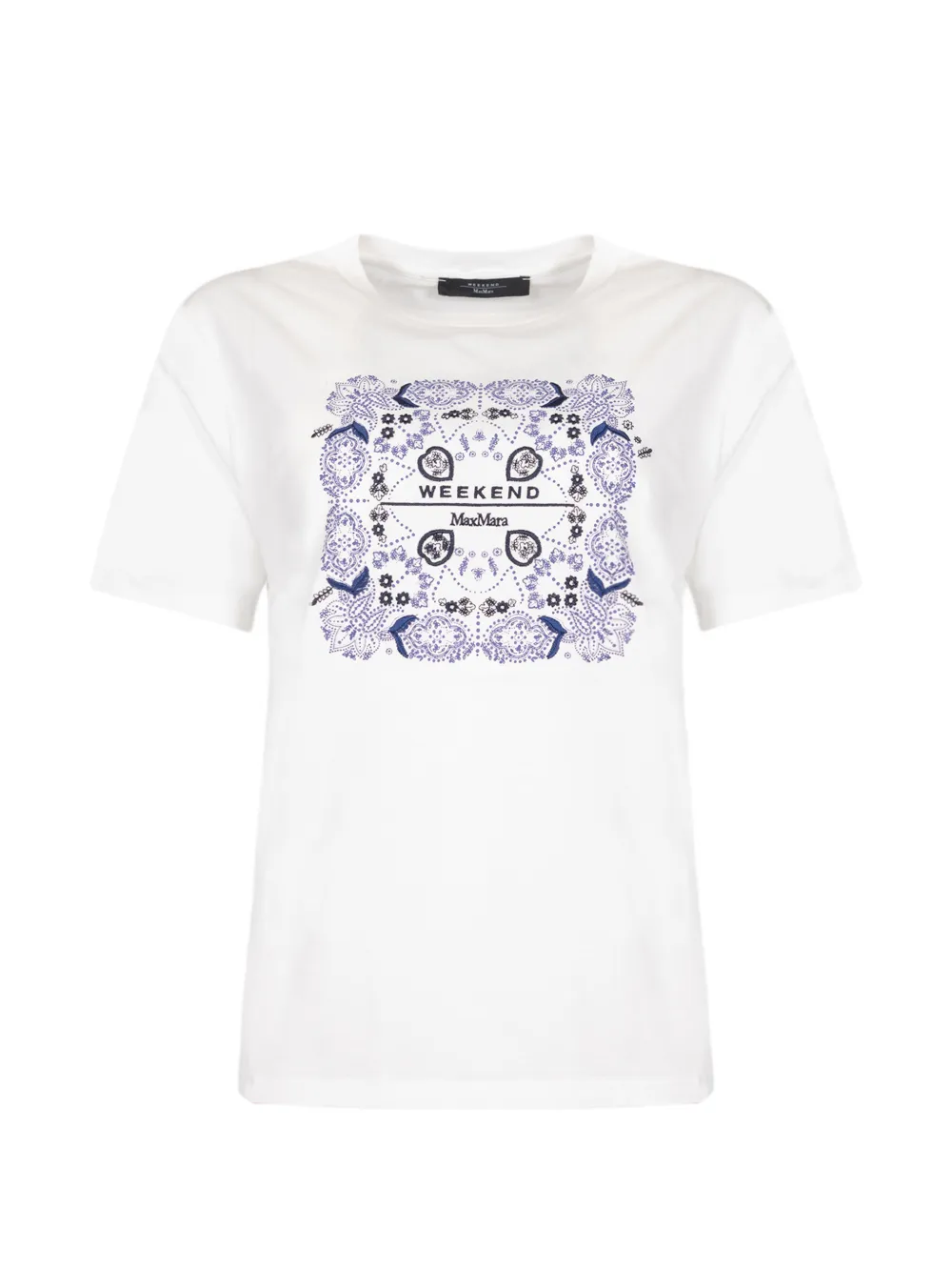 Weekend Max Mara printed T-shirt - Bianco