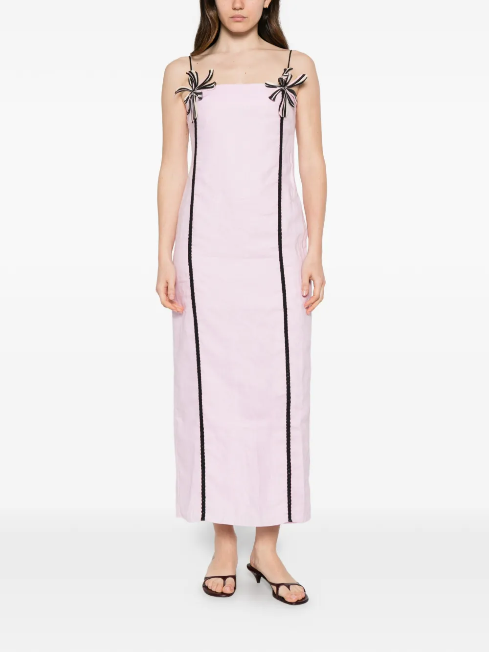 Cala de la Cruz Maxi-jurk Roze