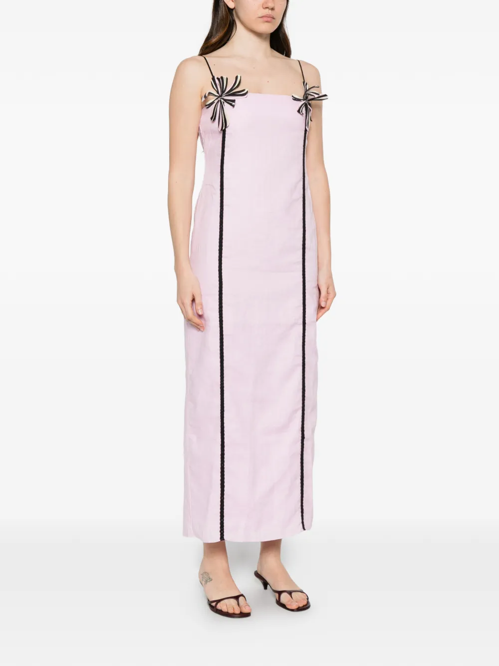 Cala de la Cruz Maxi-jurk Roze
