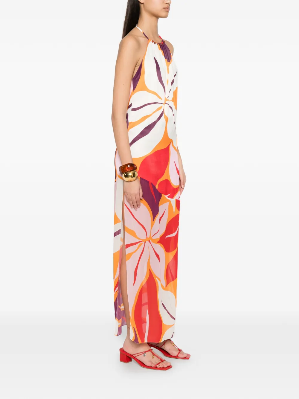 Cala de la Cruz Accasia jurk Wit