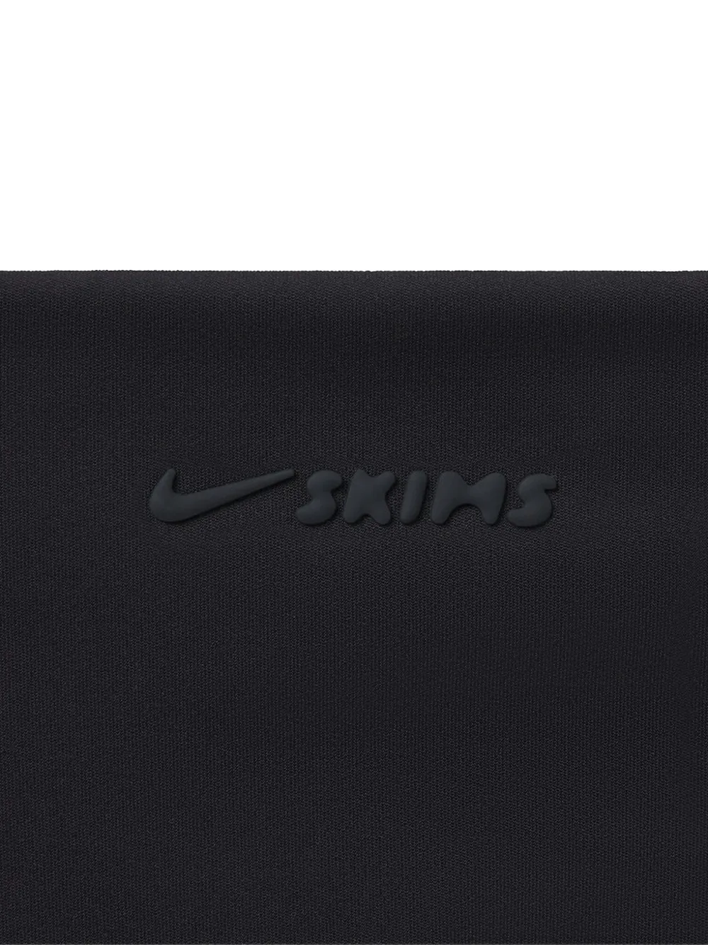 Skims x Nike sport-bh met gedraaide voorkant Zwart