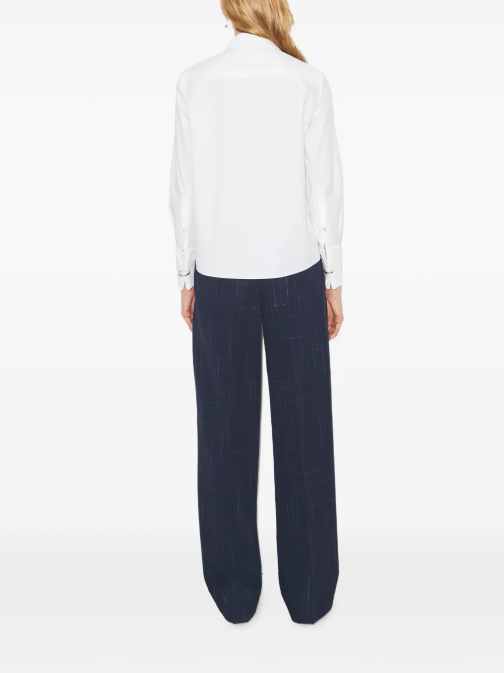  Tory Burch Pocket Cotton Shirt - White 