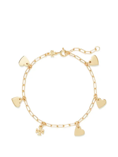 Tory Burch cURIOSITY heart-charm bracelet