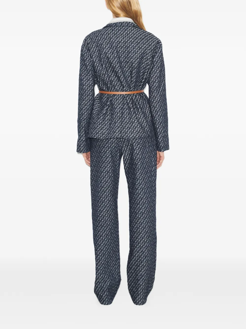  Tory Burch Denim Barn Jacket - Blue 