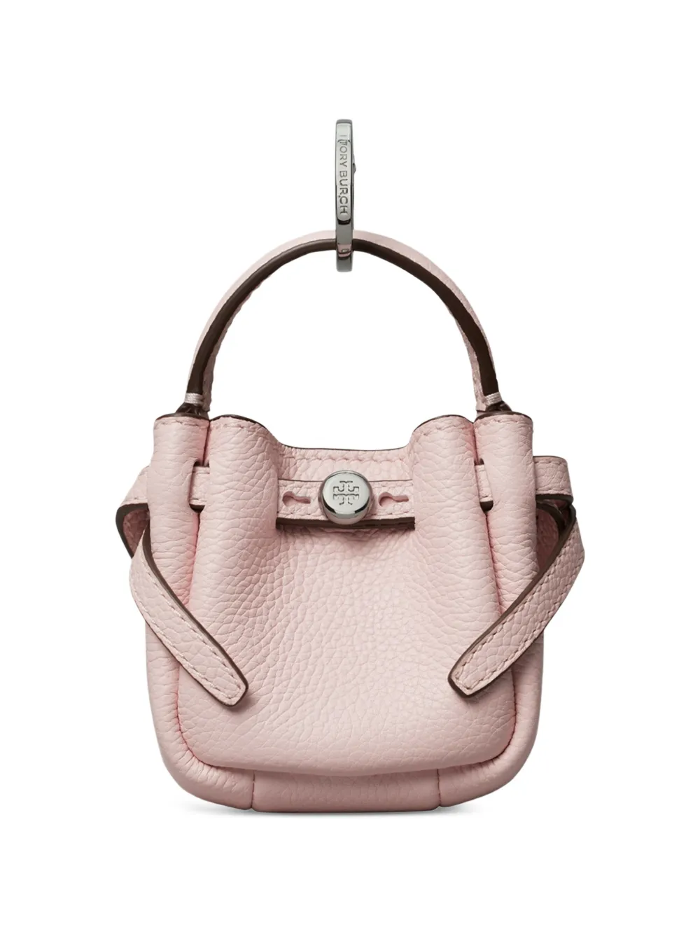 Tory Burch Romy bucket keyring - Rosa