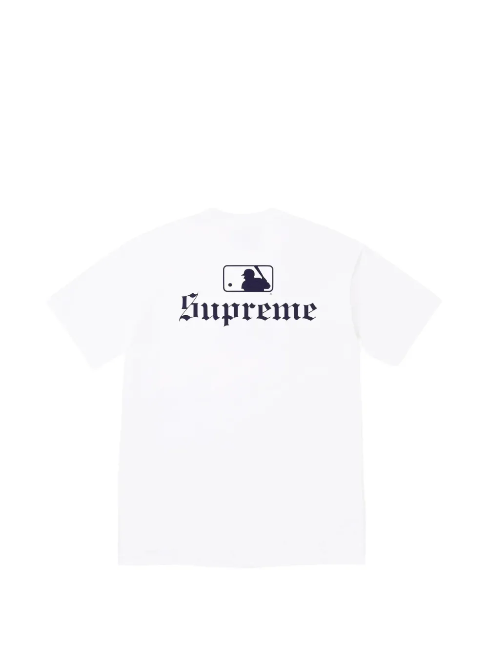 Supreme x MLB Teams-T-shirt Wit