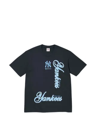 Supreme NY Yankees T-shirt | Blue | FARFETCH