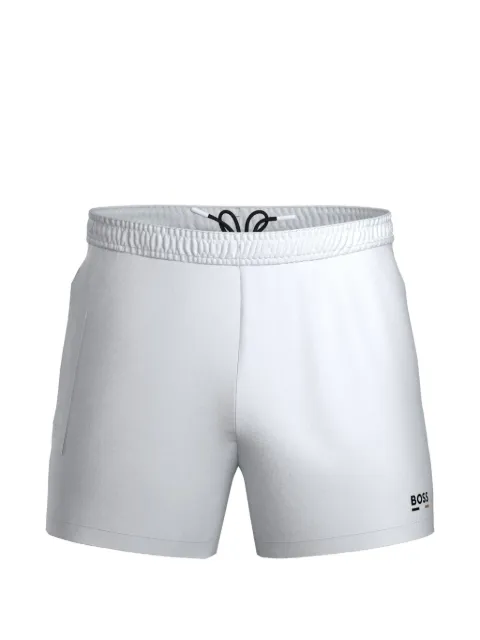 BOSS Bermuda de praia com ajuste no cós