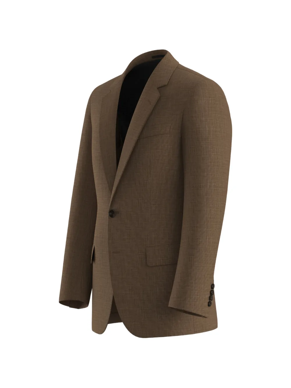 BOSS x Beckham blazer met klepzak Bruin