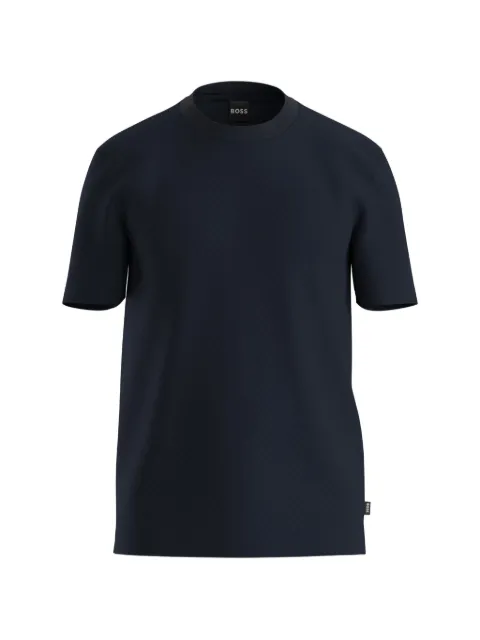 BOSS playera con cuello redondo