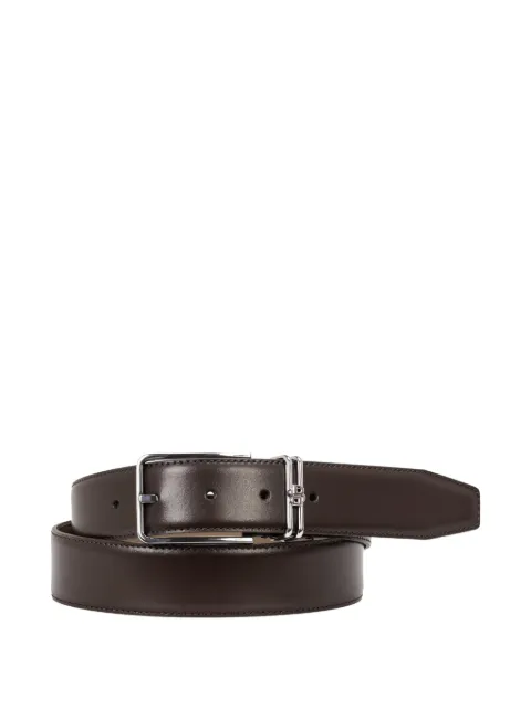 BOSS Cinto de couro com fivela