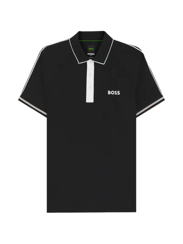 BOSS ショートスリーブ ポロシャツ | ブラック | FARFETCH JP