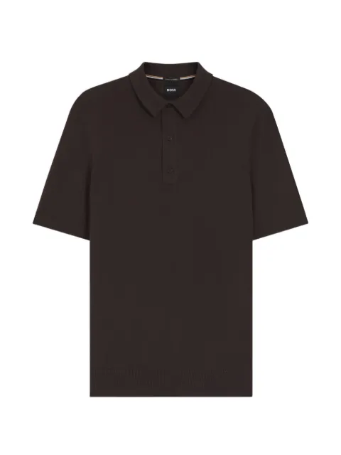 BOSS playera tipo polo con botones