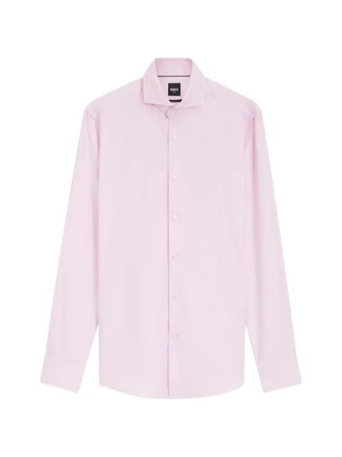 BOSS Camisa com fechamento por botões