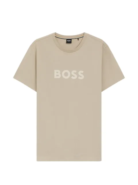BOSS Camiseta com detalhe de logo
